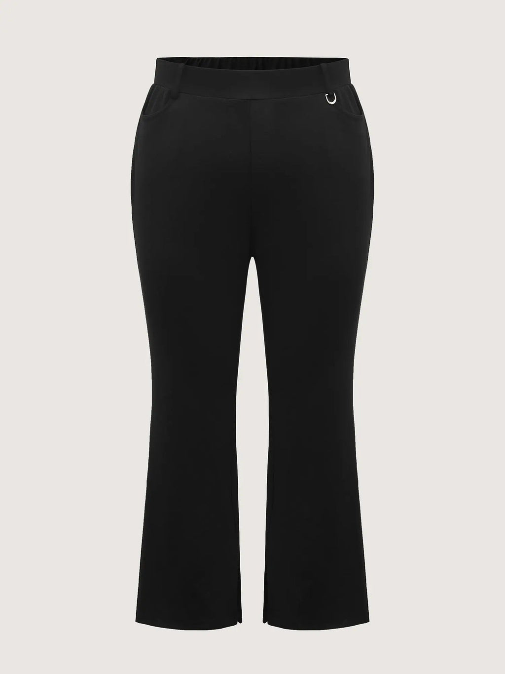 Women's Slim-Fit Stretch Cotton Trousers image 6