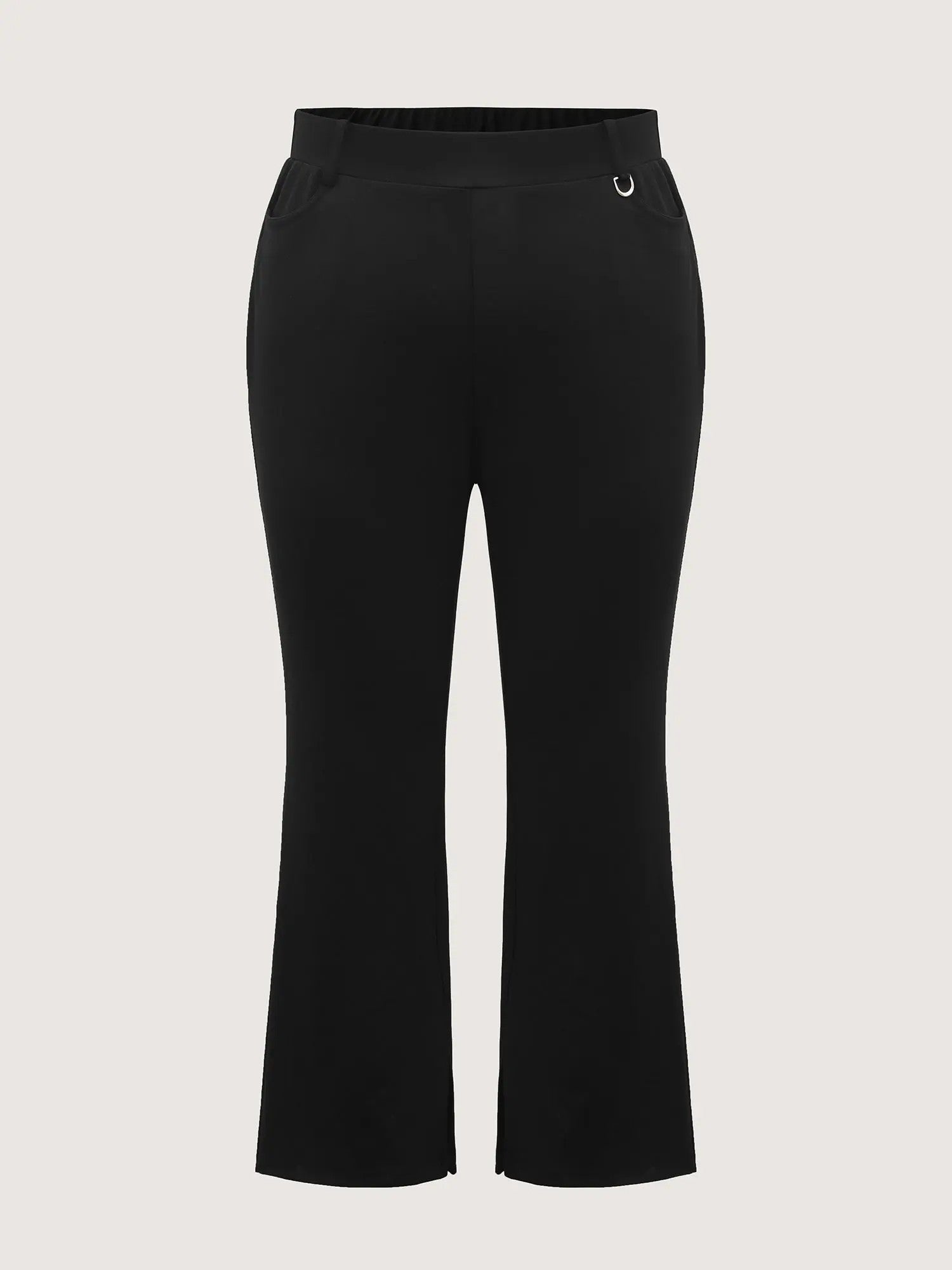 Women's Slim-Fit Stretch Cotton Trousers image 6