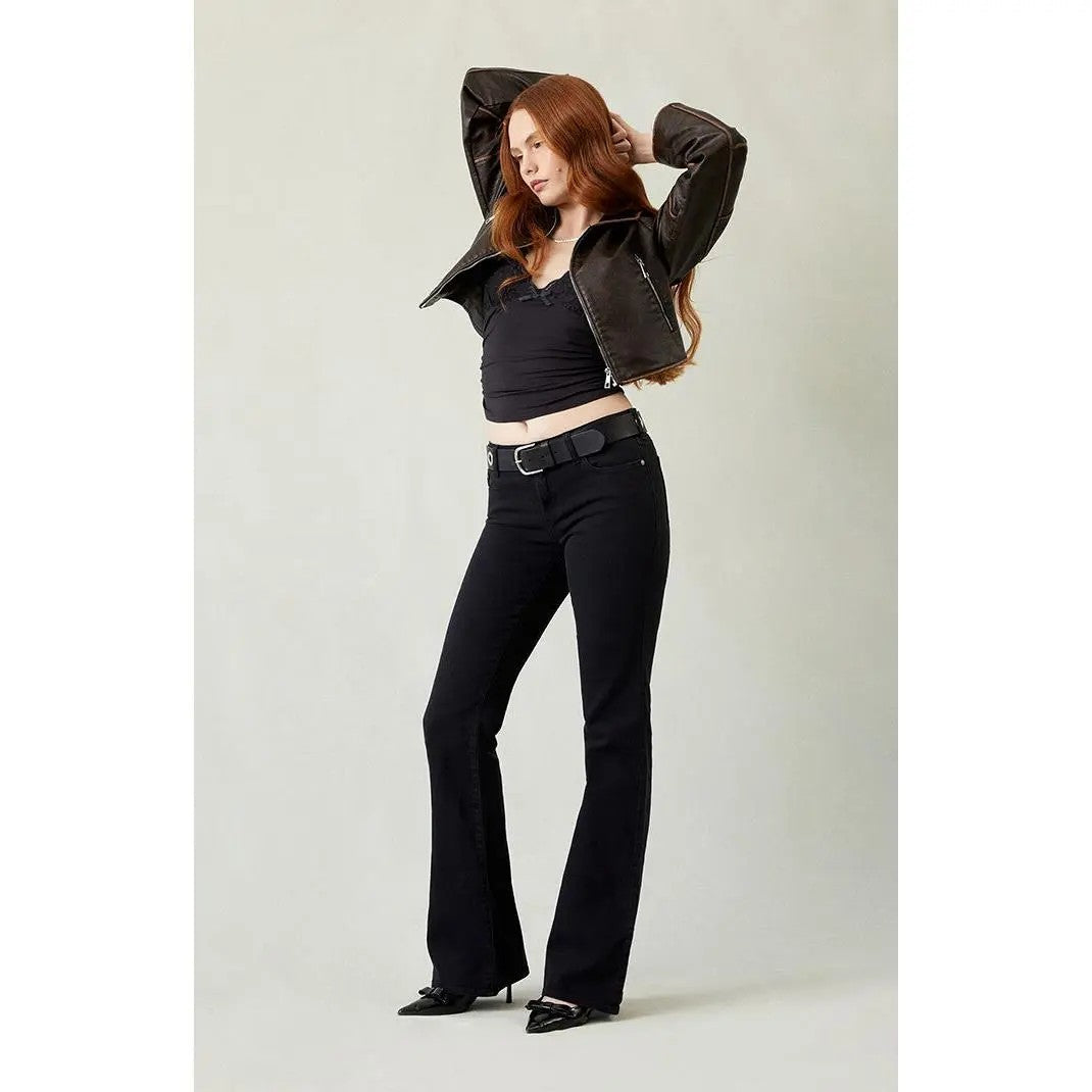 Women's Bootcut Stretch Cotton Trousers image 1