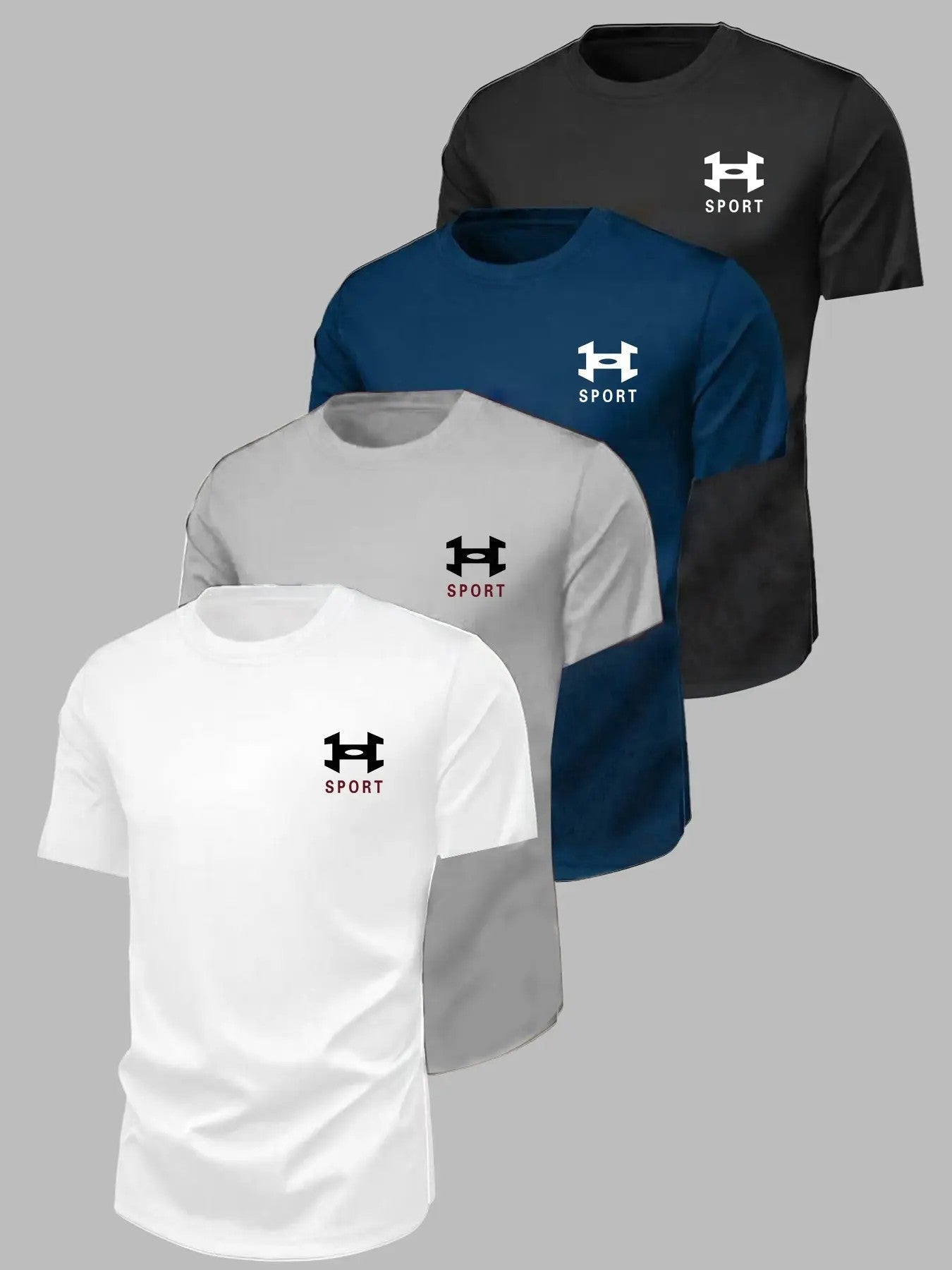 Unisex Polyester Crew-Neck Active Top image 1