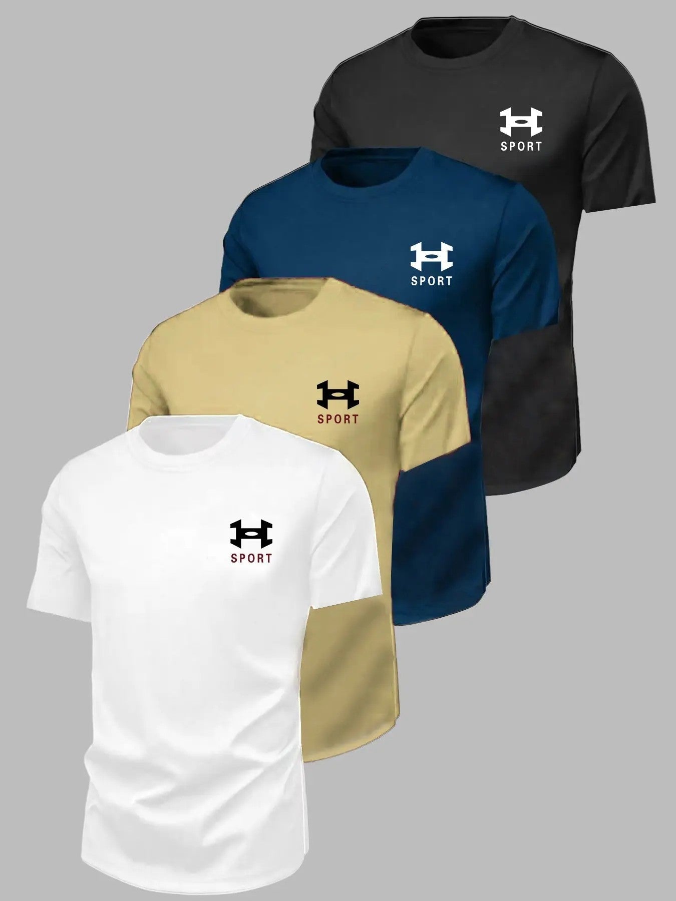 Unisex Polyester Crew-Neck Active Top image 4