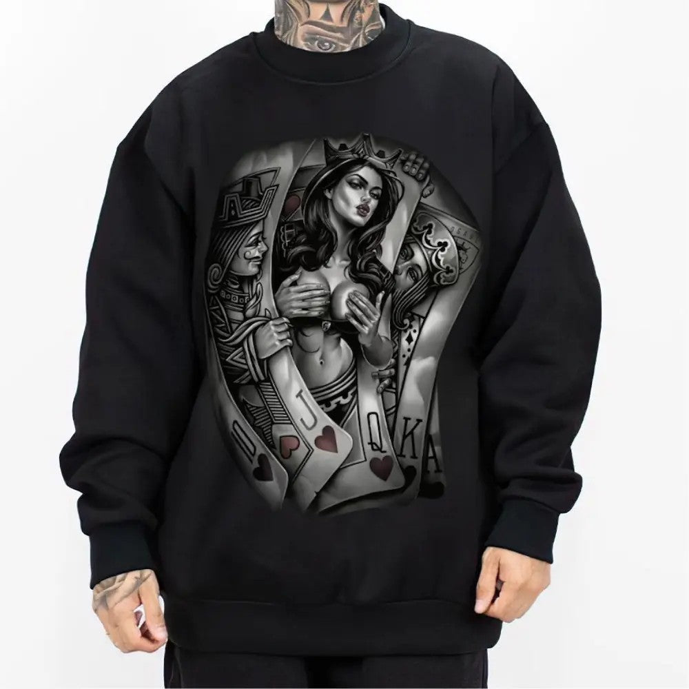 Unisex Long-Sleeve Polyester Pullover image 2