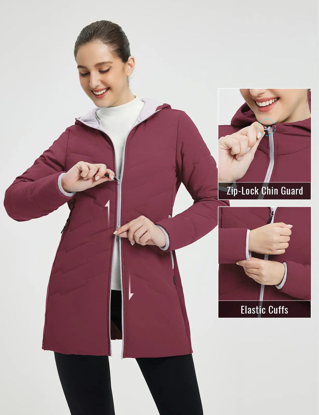 Women's Lightweight Padded Jacket image 6