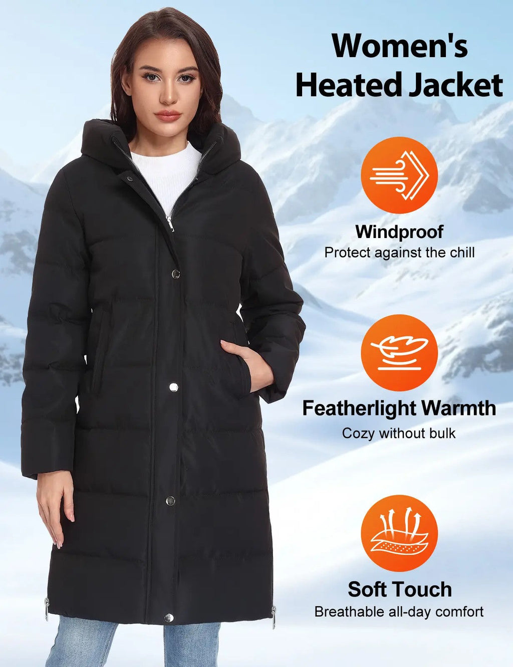 Women's Hooded Padded Coat image 4