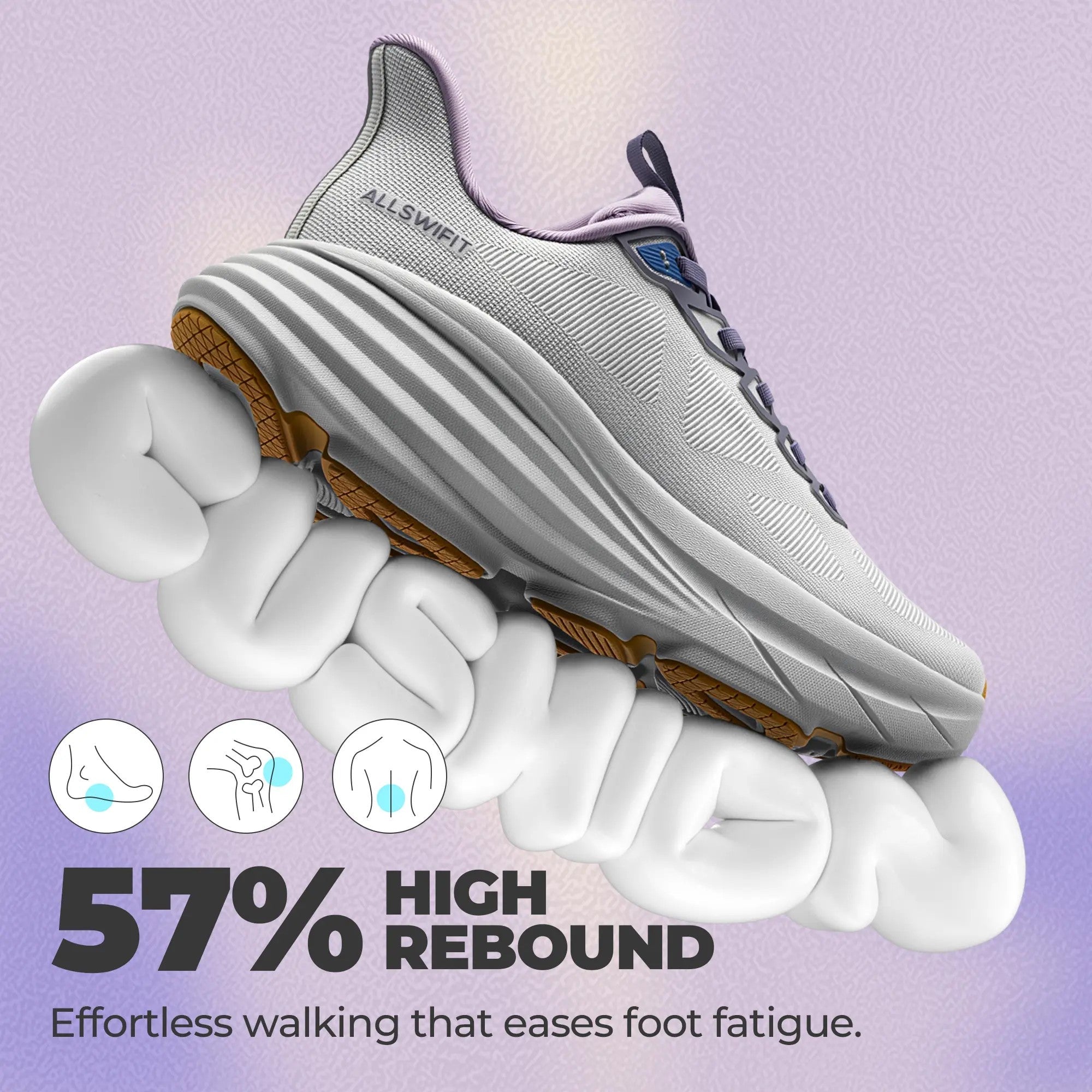 Women's PU Slip-On Walking Shoes image 2