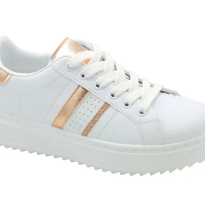 Women's PU Running-Style Sneakers image 1