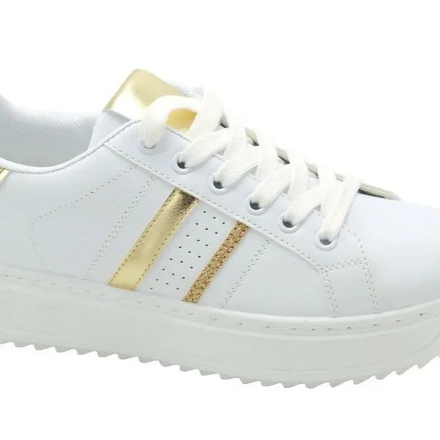 Women's PU Running-Style Sneakers image 3