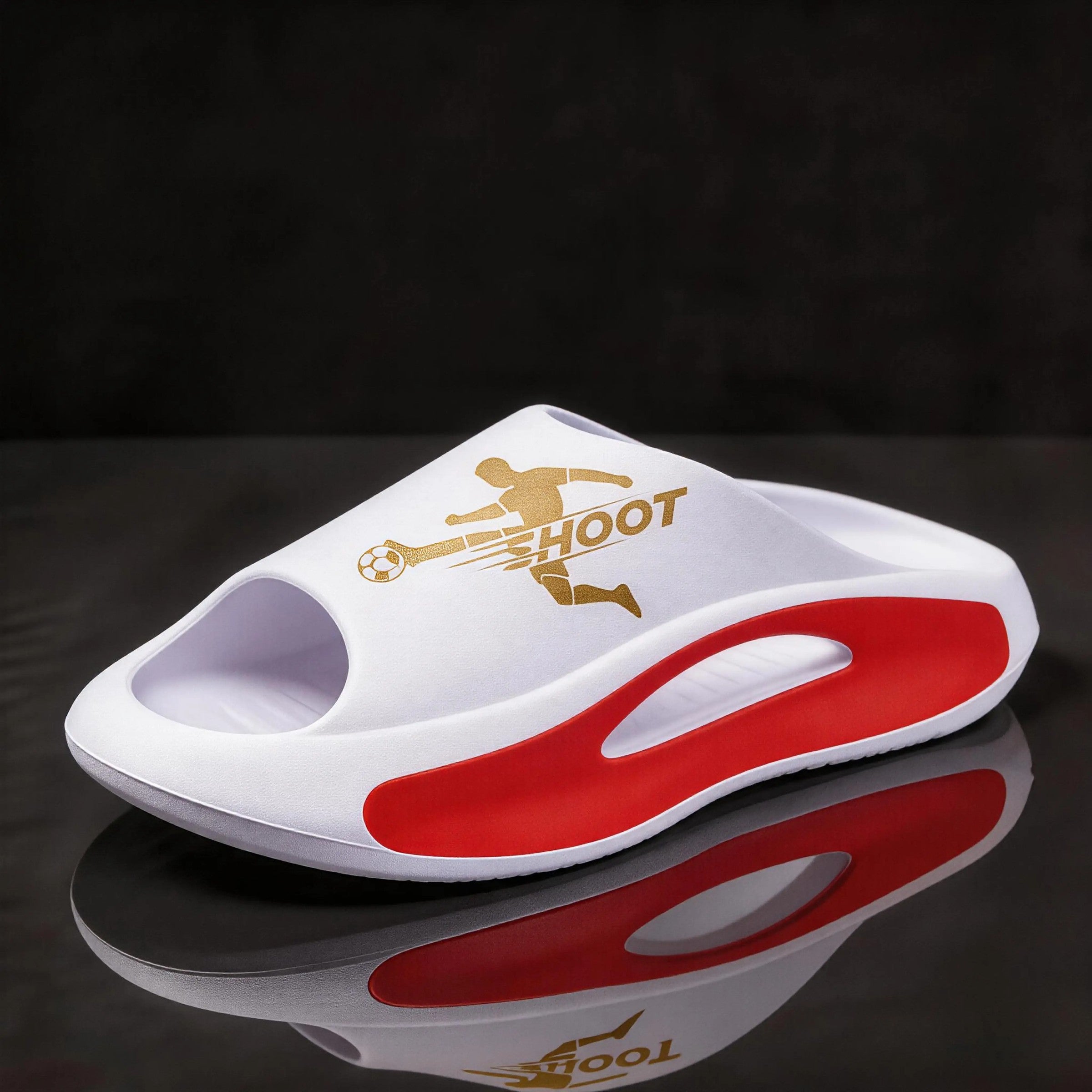 Unisex Thick-Sole Cloud Slides image 1