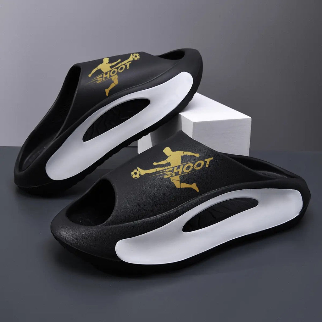 Unisex Thick-Sole Cloud Slides image 7