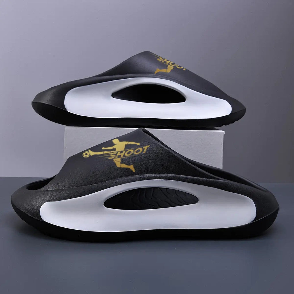 Unisex Thick-Sole Cloud Slides image 8