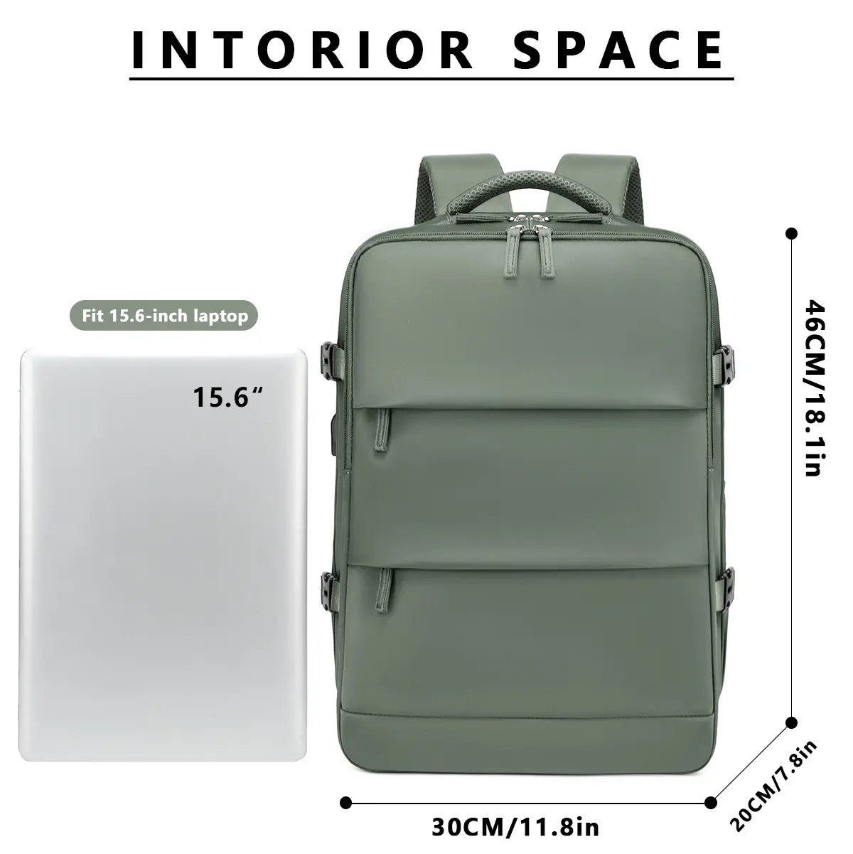 Lightweight Fabric School Backpack image 6