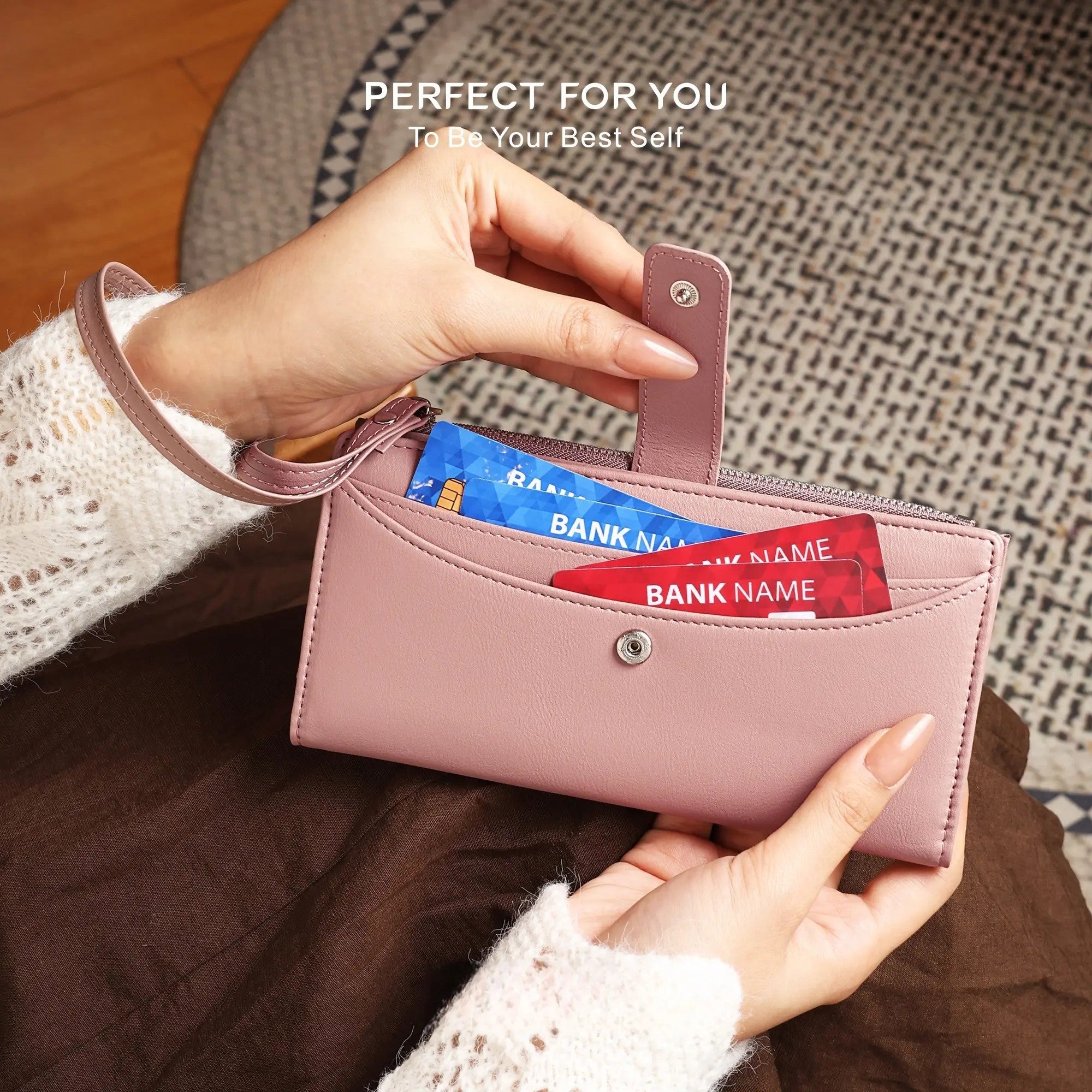 Women's PU Multi-Card Wallet image 4