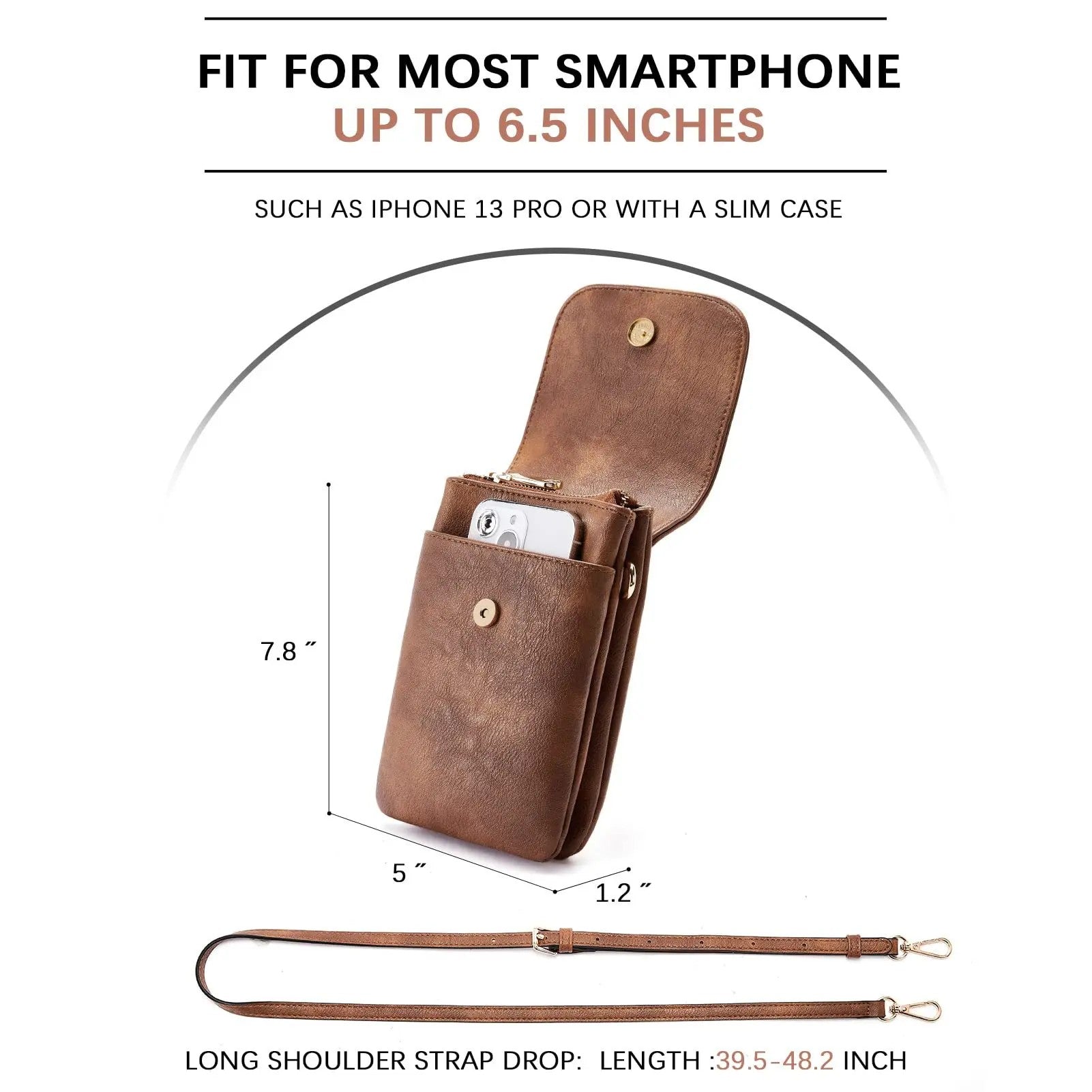 Men's PU Crossbody Messenger Bag image 4