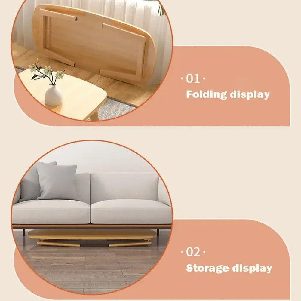 Compact Steel Home Table 80 x 50 x 60 cm image 2