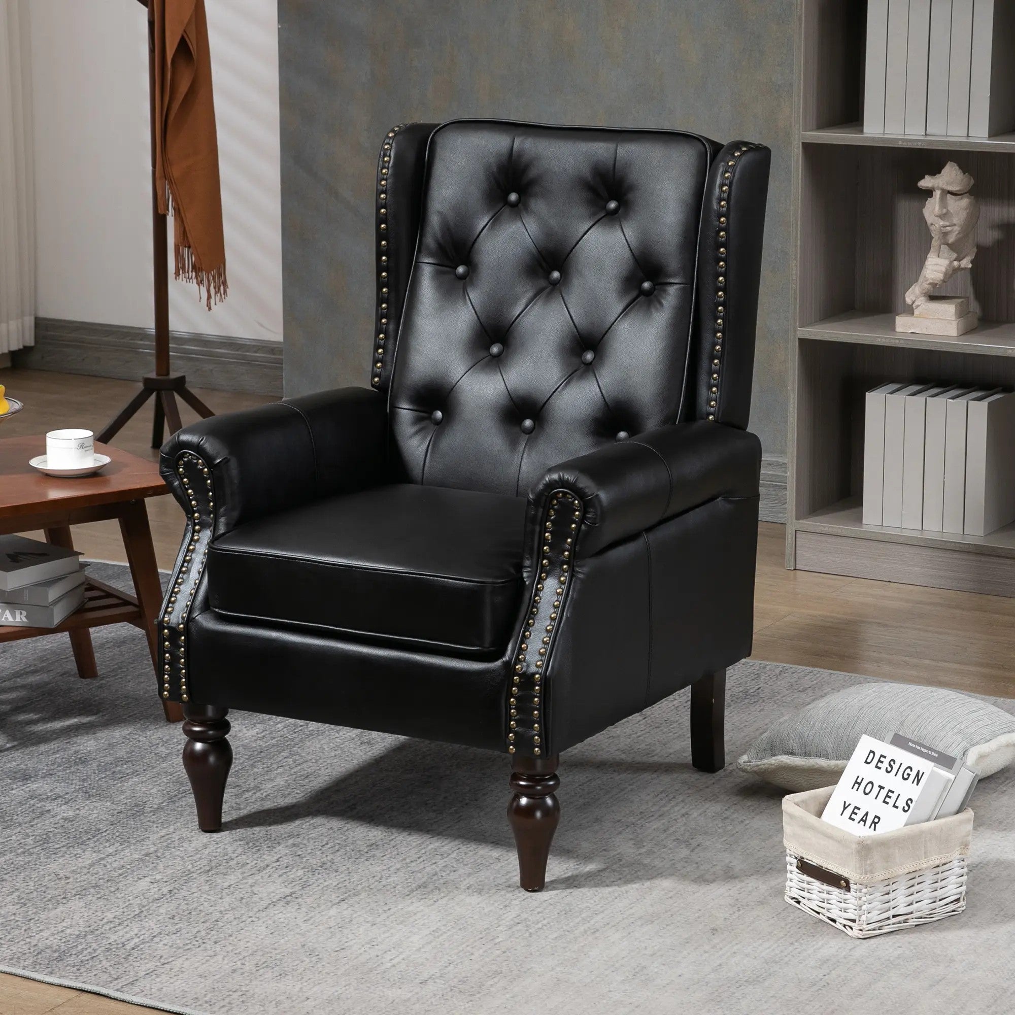 Padded PU Home Chair with Iron Frame image 1