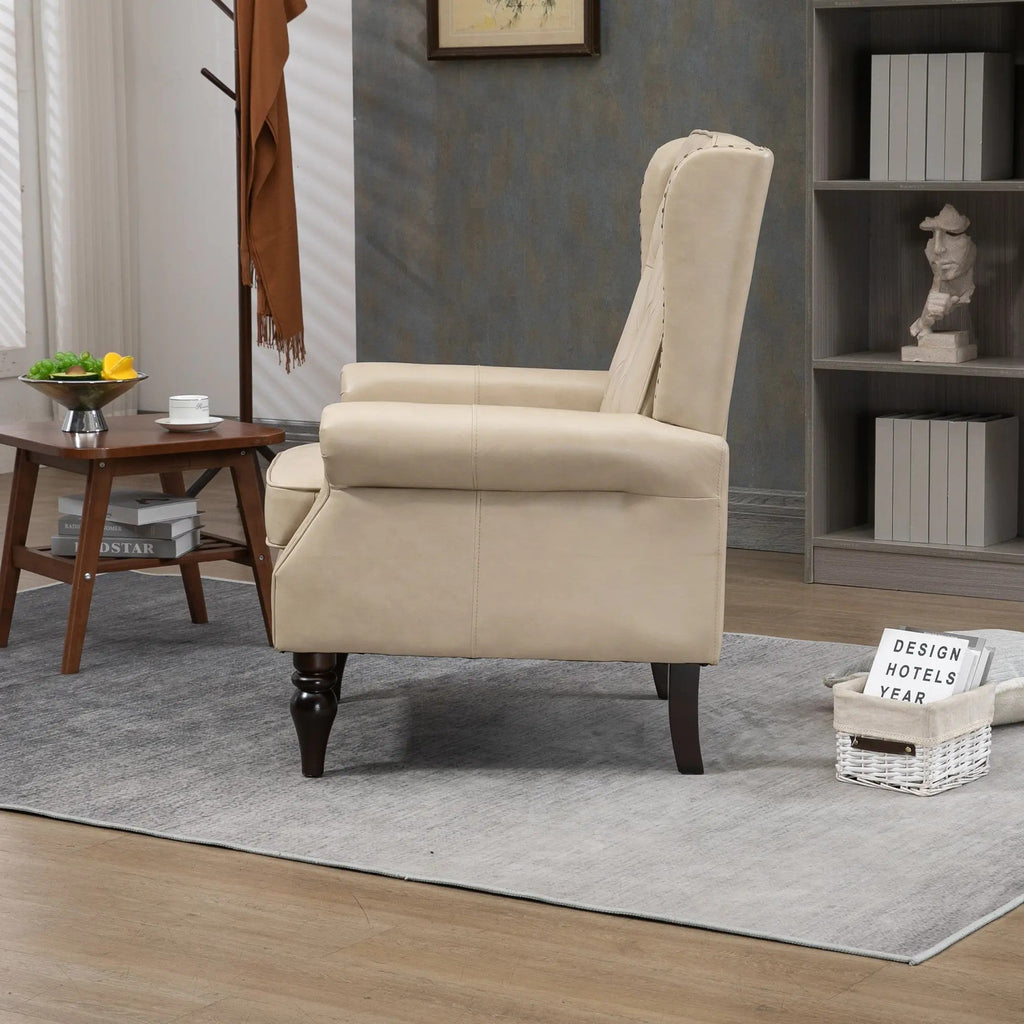 Padded PU Home Chair with Iron Frame image 7