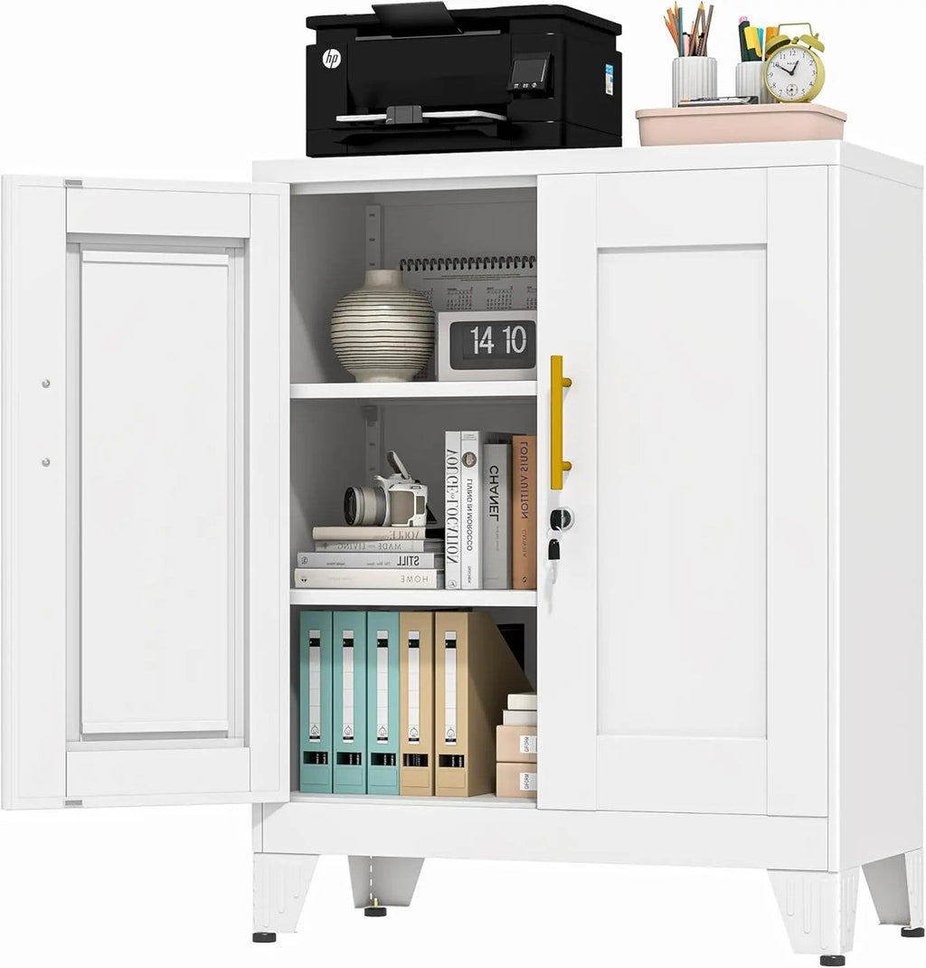 Compact Steel Storage Cabinet 40 x 46 x 62 cm image 1