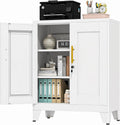 Compact Steel Storage Cabinet 40 x 46 x 62 cm image 1