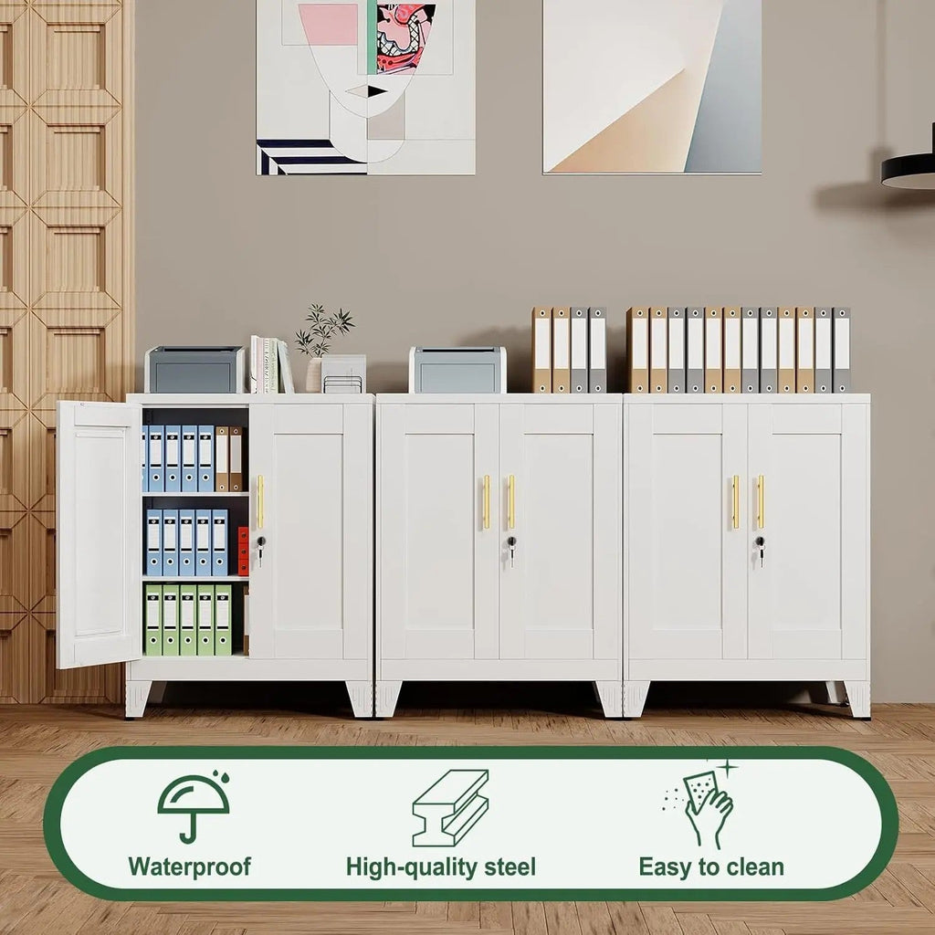 Compact Steel Storage Cabinet 40 x 46 x 62 cm image 7