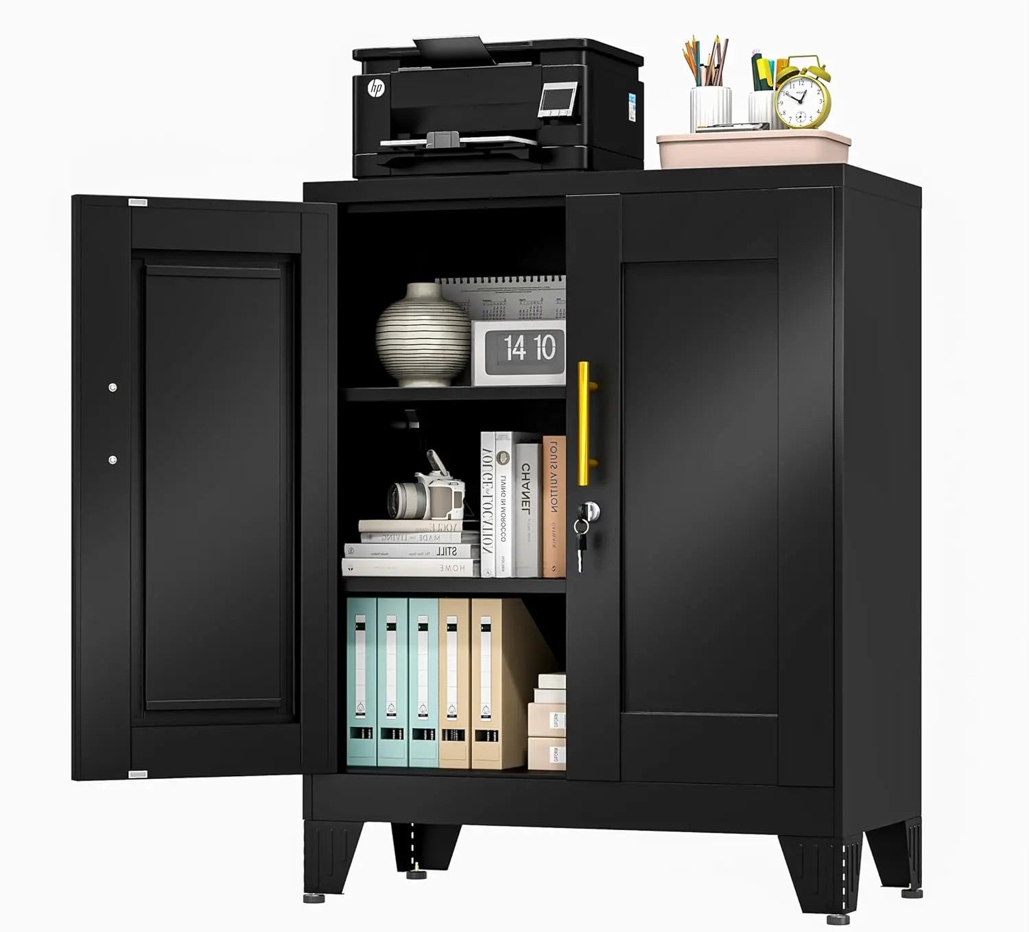Compact Steel Storage Cabinet 40 x 46 x 62 cm image 9