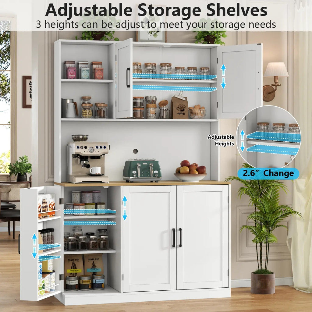 Marble and Steel Storage Cabinet image 4