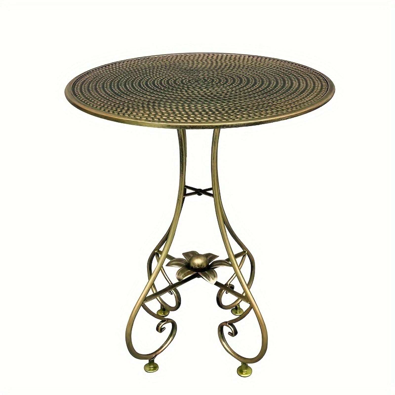 1pc luxury antique bronze coffee table image 6