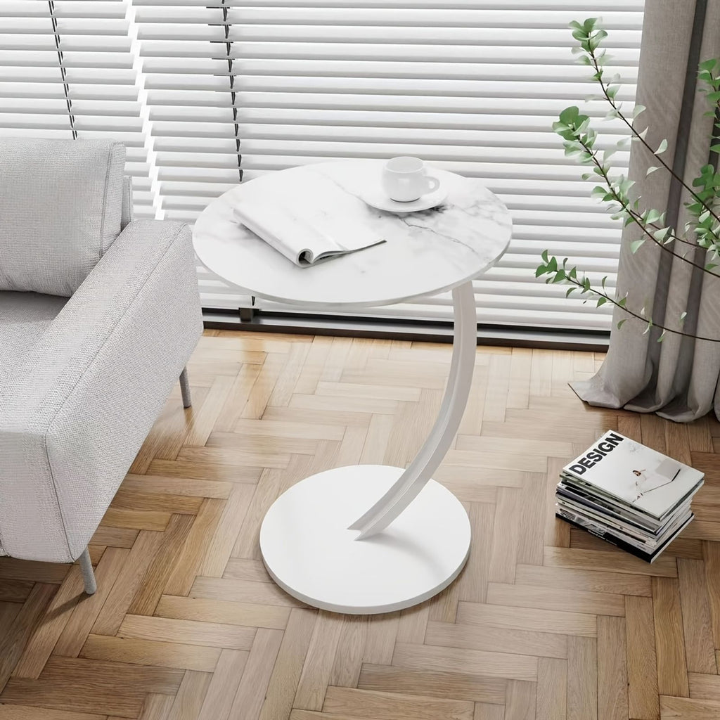 simple luxurious solid wood round coffee table modern double image 13