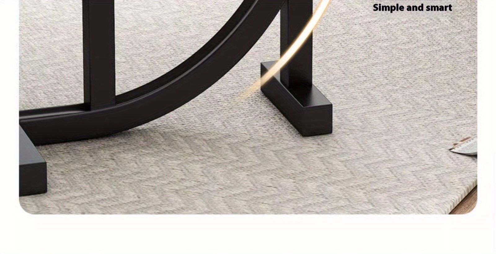 simple luxurious solid wood round coffee table modern double image 7